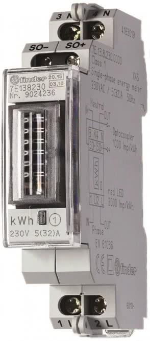 Actual product image Finder Single-phase mechanical meter