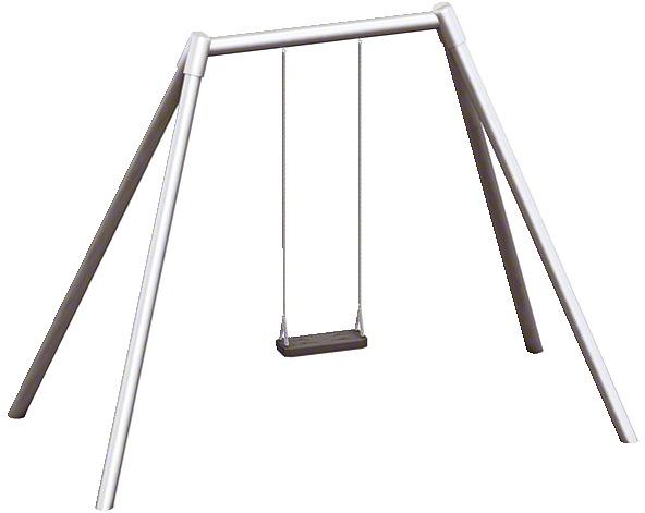 Actual product image Playparc Single swing metal