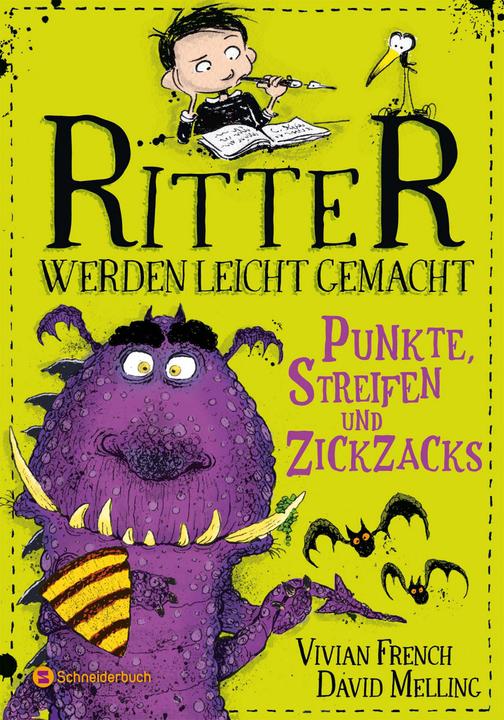 Produktbild Ritter werden leicht gemacht - Punkte, Streifen und Zickzacks (Deutsch, Vivian French, David Melling, Karolin Viseneber, 2020)