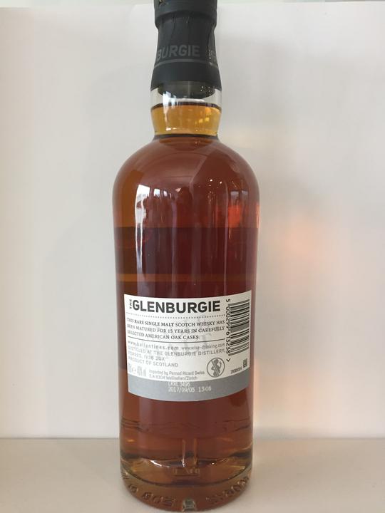 Actual product image Ballantine's Whisky Glenburgie Single Malt 15 years case 0.7 l (Blended Whisky, Scotch whisky)