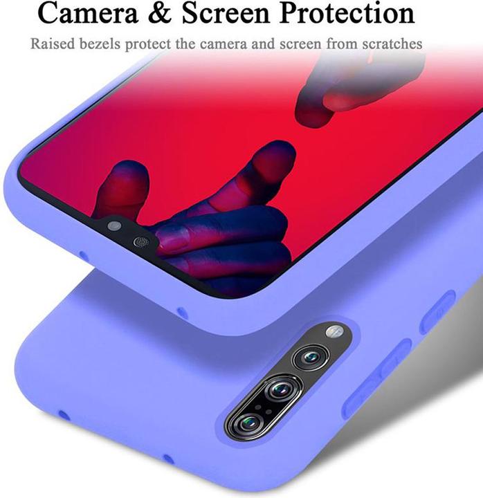 Immagine prodotto Cadorabo Copertura della cassa del silicone liquido TPU (Huawei P20 Plus, Huawei P20 Pro)