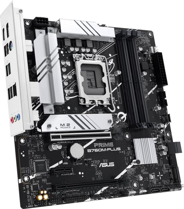 ASUS PRIME B760M-PLUS (LGA 1700, Intel B760, mATX)