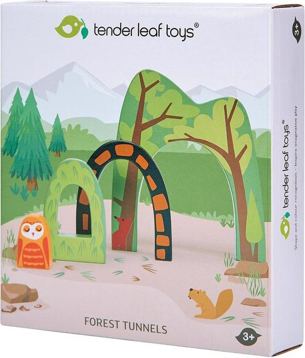 Produktbild Tender Leaf Toys Eisenbahnzubehör Wald-Tunnel