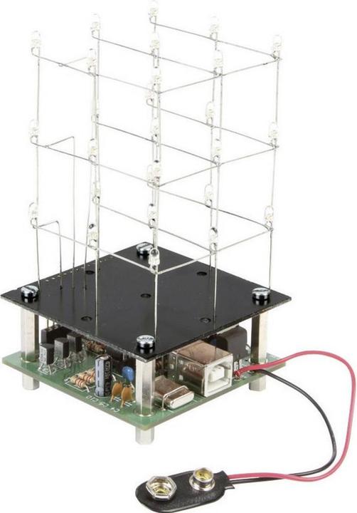 Produktbild Velleman 3D LED CUBE 3 x 3 x 3