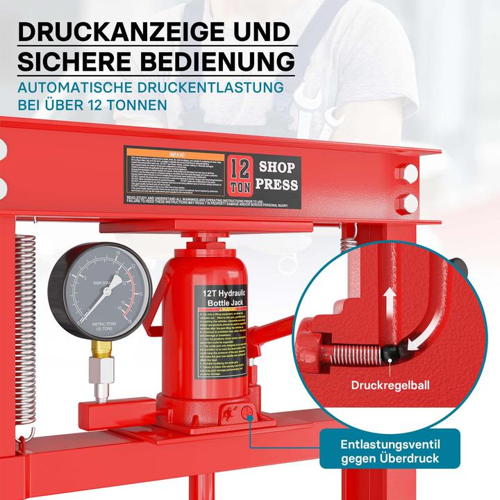 Actual product image Wiltec Werkstattpresse