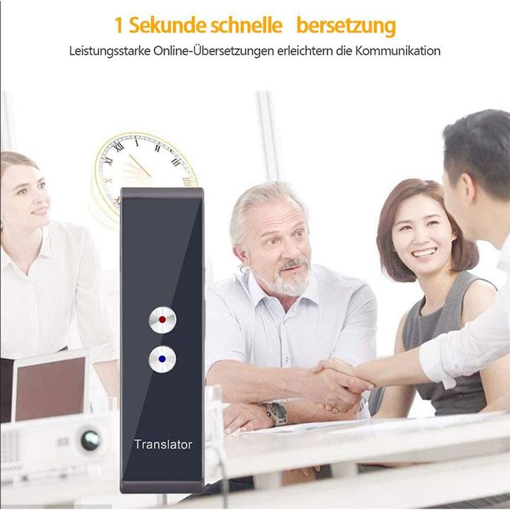 Produktbild Deltalabs Smart Translator, Bluetooth Sprachübersetzer, 41 Sprachen, iOS/Android