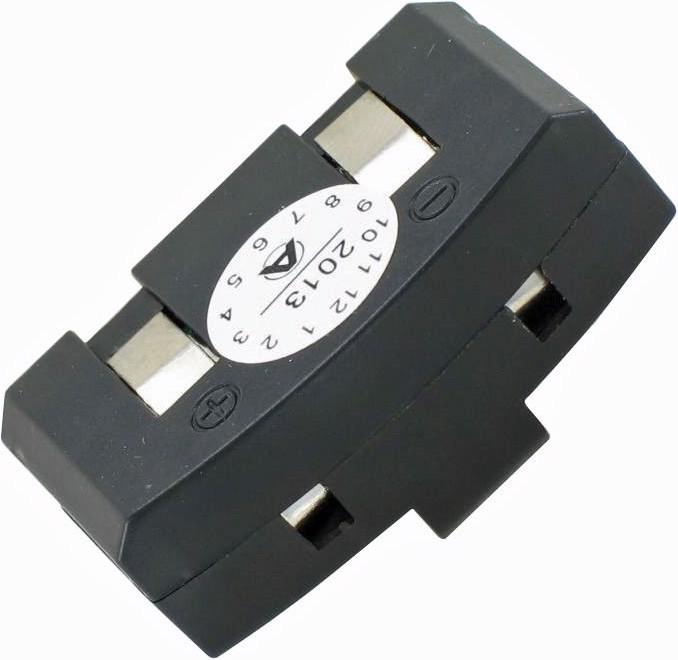 Actual product image AccuCell Set of 2 rechargeable battery suitable for Sennheiser BA150, BA151, RS6, TR820 NiMH (A200)