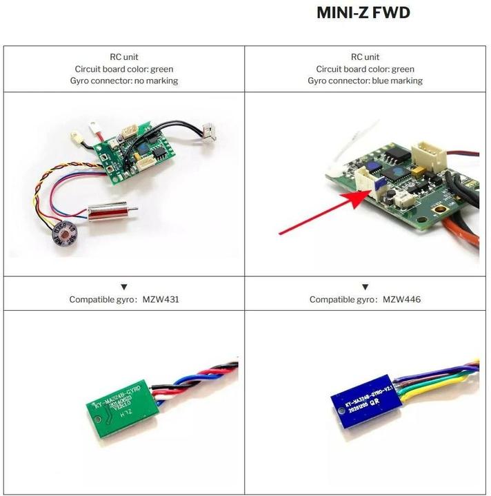 Immagine prodotto Kyosho Unità giroscopica Mini-Z 2.0 MZW446