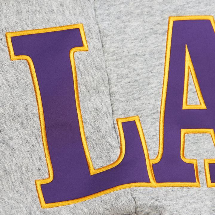 Produktbild Mitchell & Ness SATIN Fleece Pullover Los Angeles Lakers XL (XL)