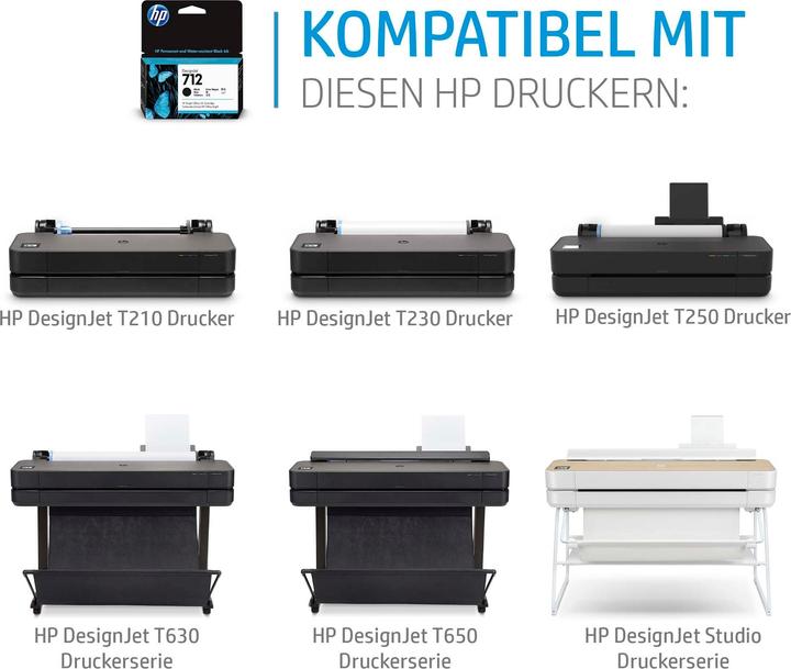 Produktbild HP 712XL (BK)