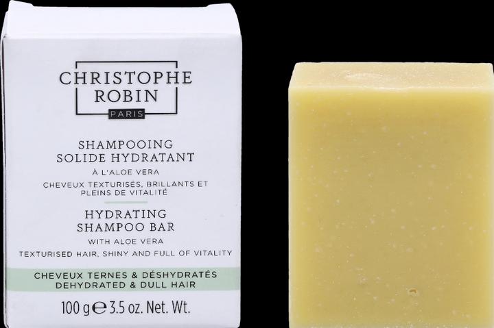 Image du produit Christophe Robin Shampooing Solide hydratant à l'aloe vera (100 ml, Shampoing solide)