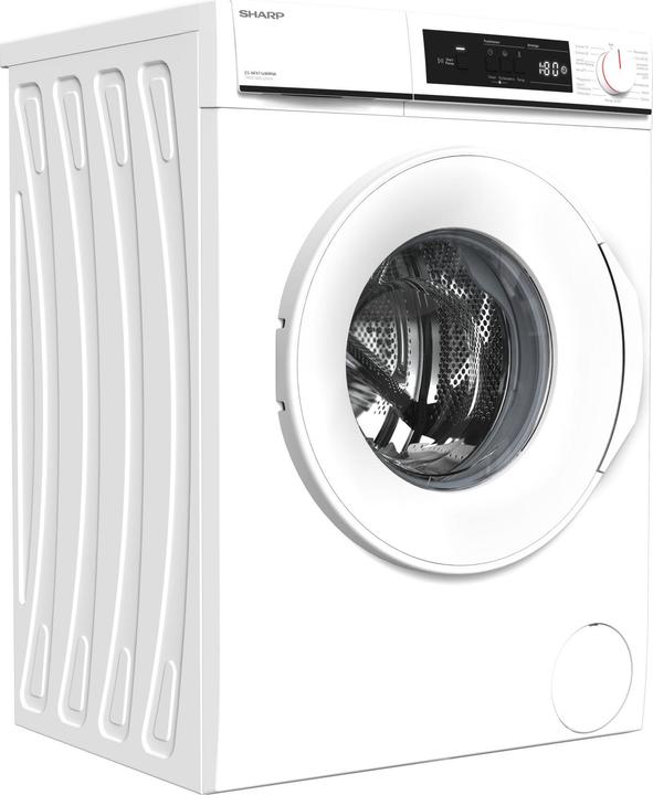 Produktbild Vestel Sharp Waschmaschine ES-NFA714WWNA-DE 7kg/1400Umin wh A (Speditionsversand) (7 kg, Links)