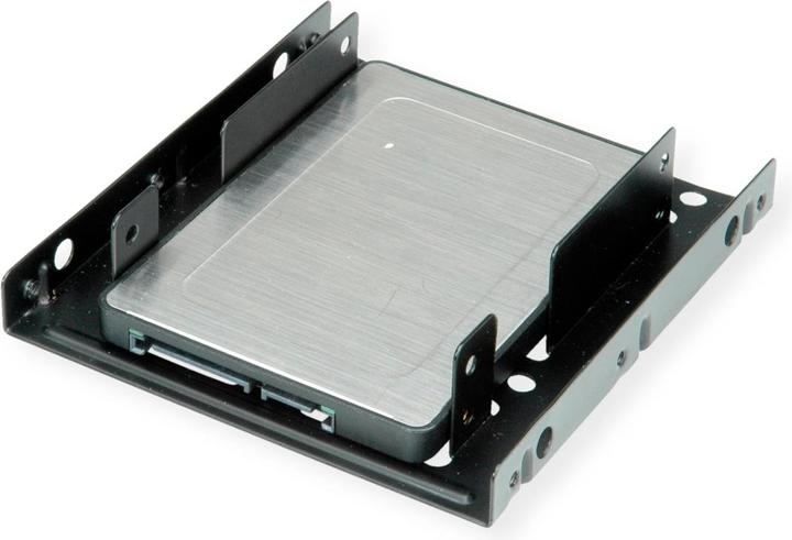 Image du produit Roline Adaptateur de montage HDD/SSD, cadre 3,5" pour 2x HDD/SSD 2,5", métal, noir