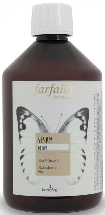 Image du produit Farfalla SESAM Huile de soin bio | Détox (Huile pour le corps, 500 ml)
