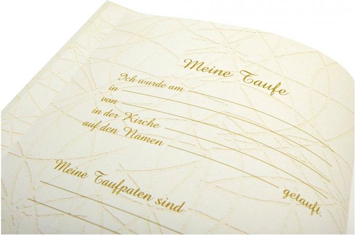 Actual product image Walther Design Bambini My baptism 28x25 60 p. Baby book (28 x 25 cm)