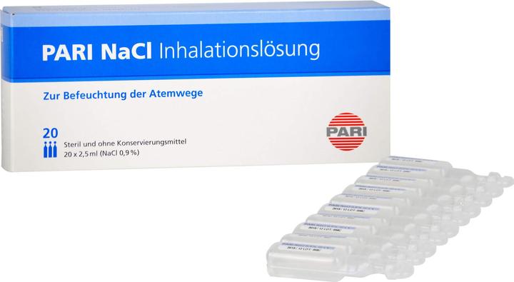 Produktbild PARI NaCl 0.9 % Inhalationslösung