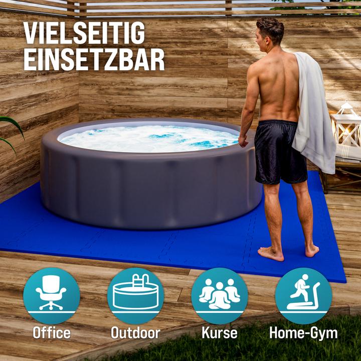 Image du produit Monzana Tapis de protection du sol Lot de 16 (1 cm)