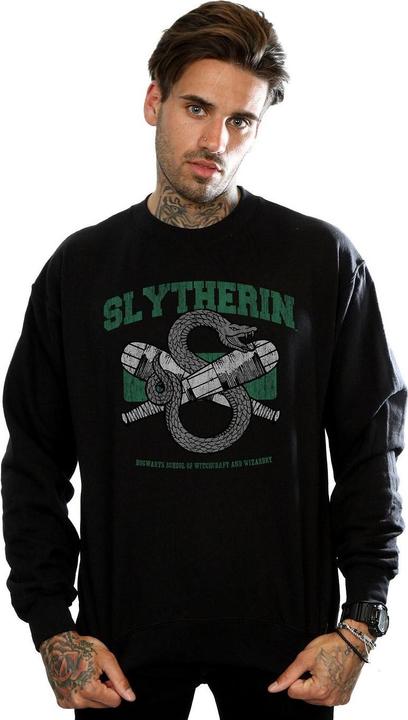 Actual product image Mens Slytherin Quidditch Emblem Sweatshirt (S)