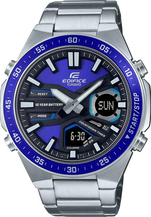 Casio Edifice (Digitaluhr, Gangreserveanzeige, 47 mm)