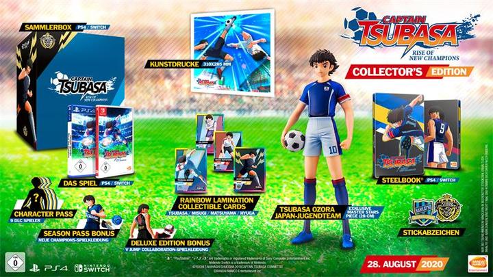 Produktbild Bandai Namco Captain Tsubasa: Rise Of New Champions - Collector's Edition (inkl. Pre-Order Bonus) (PS4, Multilingual)