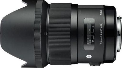 Actual product image Sigma 35mm, f/1.4 DG HSM ART Canon EF (Canon EF, Canon EF-S, full size, APS-C / DX)