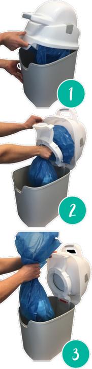 Actual product image Baby Plus OdoCare One diaper pail