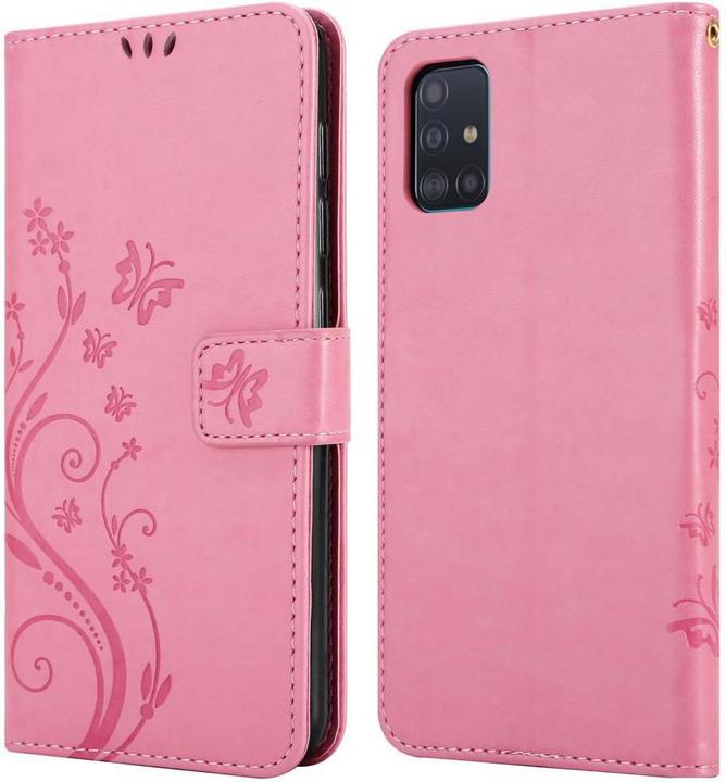 Actual product image Cadorabo Flower Book Cover (Samsung Galaxy M40s)