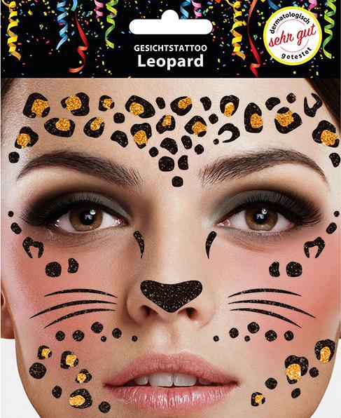 Image du produit Sombo Tatouage du visage léopard