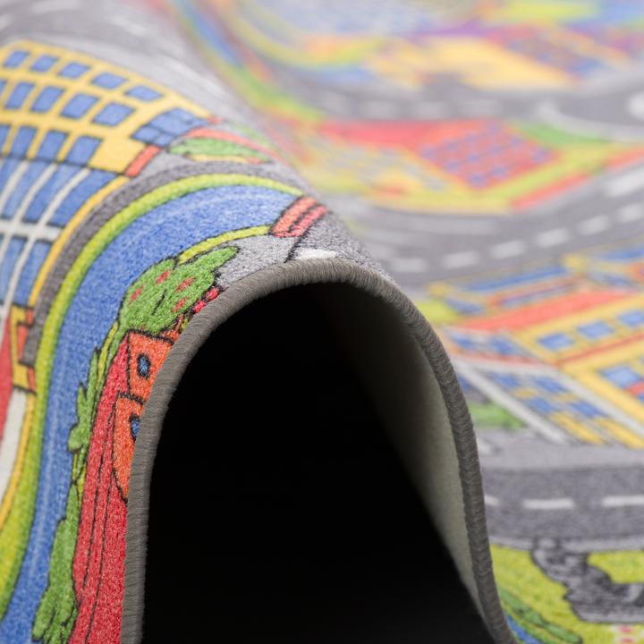 Immagine prodotto Snapstyle I bambini giocano tappeto Street Rug 3D Big City (100 x 400 cm)
