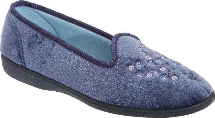 Universal Textiles Nieta Hausschuhe Pantoffeln Mit Stickerei