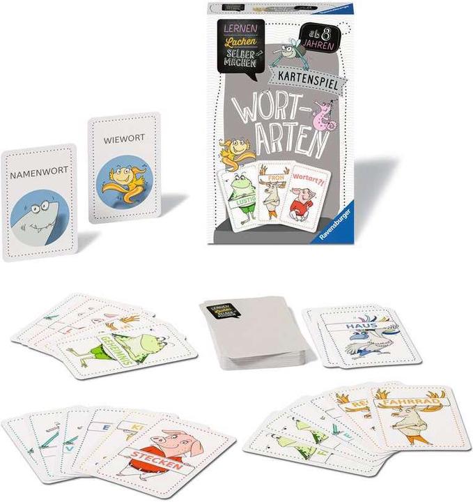 Produktbild Ravensburger Kartenspiel Wortarten (Deutsch)