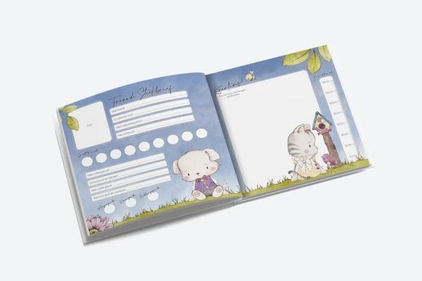 Produktbild Matz & Leni Mein Freunde Buch Album "Hund & Katze" (21 x 21 cm)