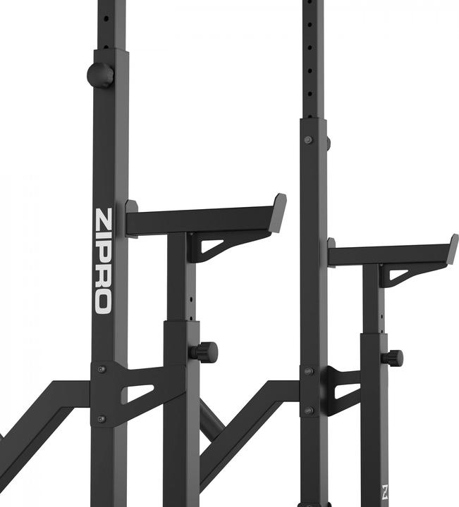 Actual product image Zipro Lift barbell rack with protection and space for weights