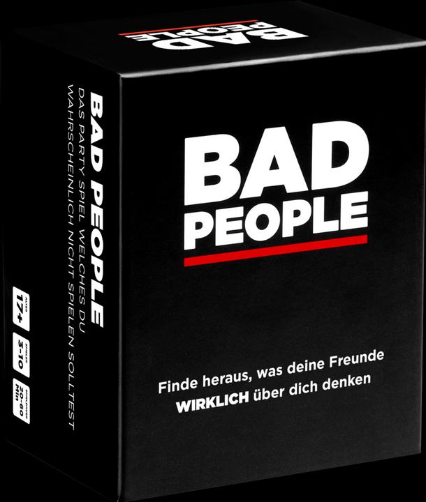 Actual product image Dyce Games Bad People - Finde heraus, was deine Freunde WIRKLICH über dich denken (German)