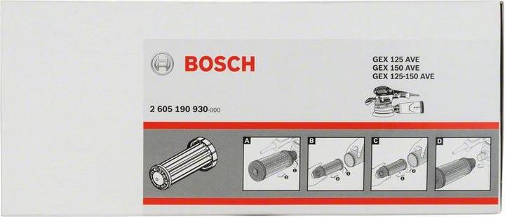 Image du produit Bosch Professional Zubehör Filtres pour GEX 125-150 AVE Pro