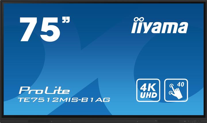 iiyama ProLite TE7512MIS-B1AG (3840 x 2160 pixel, 75")