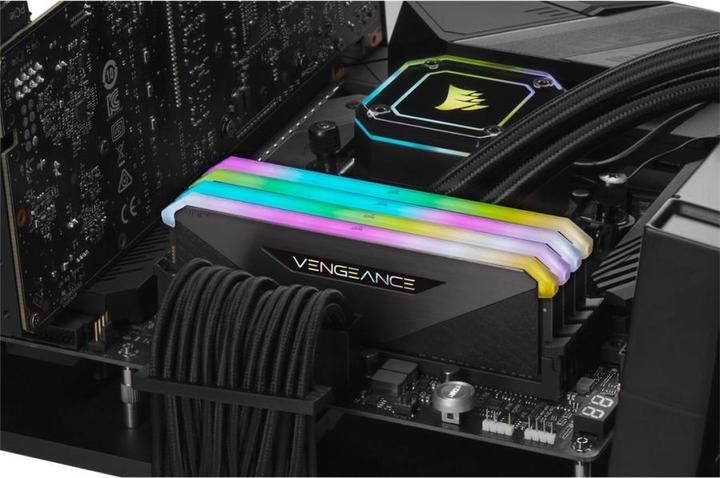 Image du produit Corsair Vengeance RGB RT (2 x 16GB, 3200 MHz, RAM DDR4, DIMM)