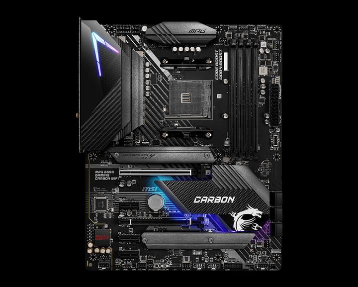 MSI MPG B550 JEU CARBON WIFI (AM4, AMD B550, ATX)