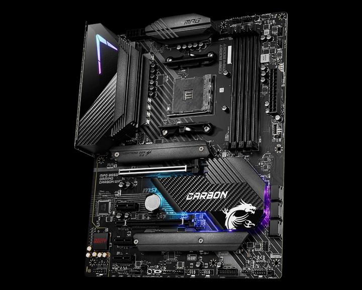 Image du produit MSI MPG B550 JEU CARBON WIFI (AM4, AMD B550, ATX)
