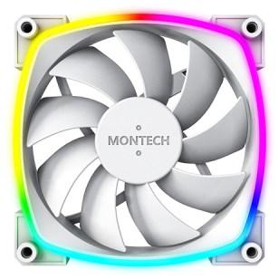 Immagine prodotto Montech Lotto di 3 Ventilatori di bocchette AX120 RGB - 12cm (Bianco) (120 mm, 3 x)