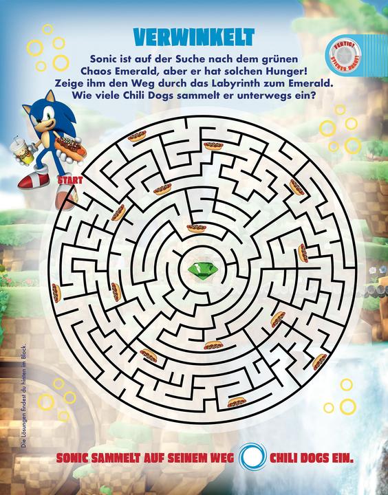 Immagine prodotto Panini Sonic The Hedgehog: 1001 adesivi: Adesivi - puzzle - da colorare
