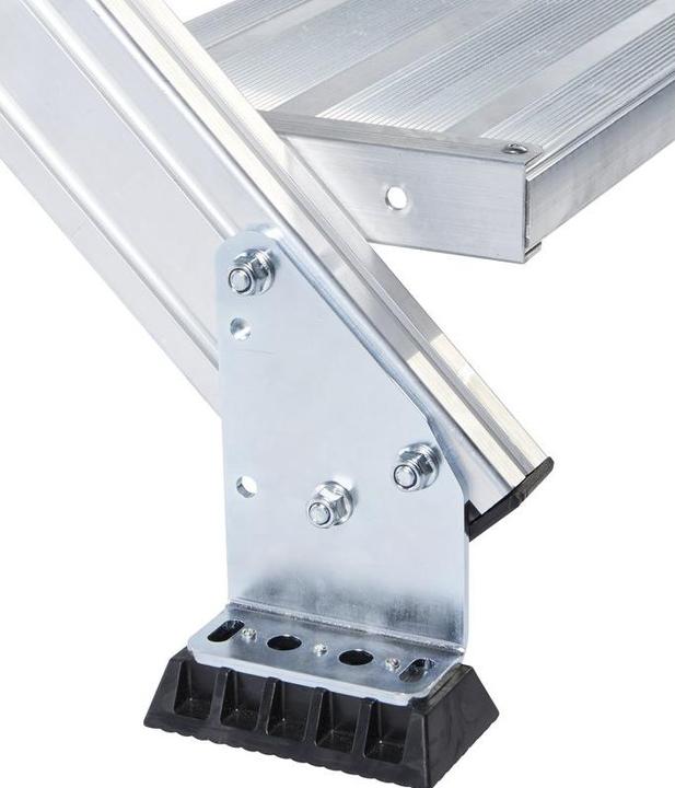 Produktbild Zarges LM-Treppenpodest mit Neigung 3 Stufen Z600 (Gerüst, 100 cm)