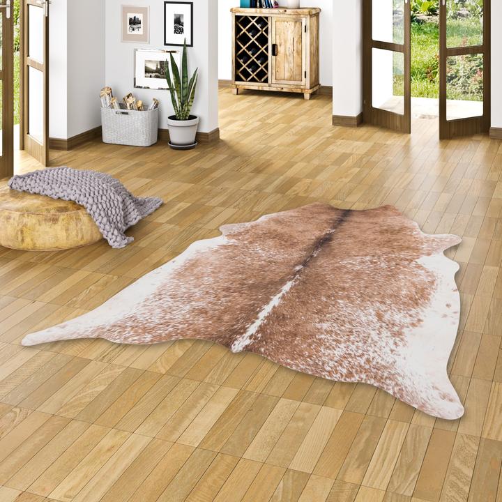 Image du produit Pergamon Tapis en fibres synthétiques aspect peau de bête (77 x 100 cm)