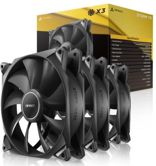 Produktbild Antec Storm T3 PWM PC-Lüfter 140 (140 mm, 3 x)