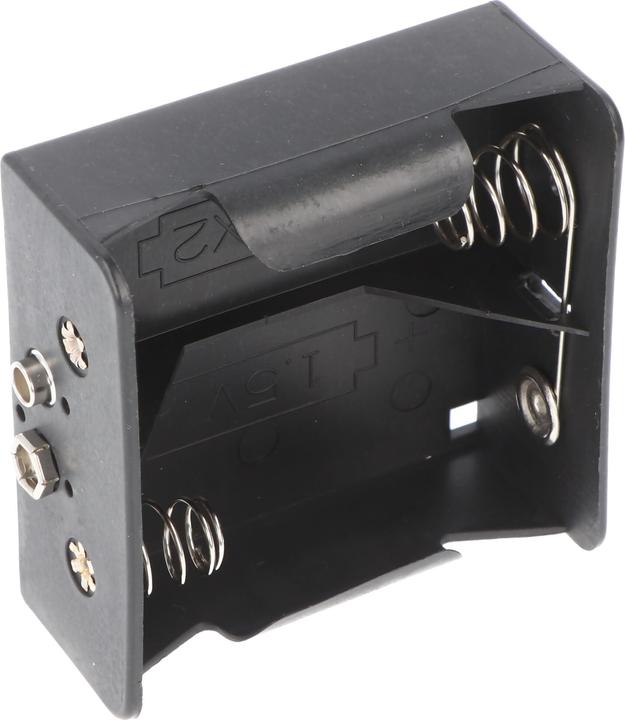 Image du produit Goobay Batteriehalter für 2x Mono mit Druckknopf