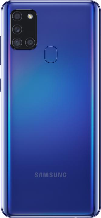 Actual product image Samsung Galaxy A21s (32 GB, Blue, 6.50", Dual SIM, 48 Mpx, 4G)
