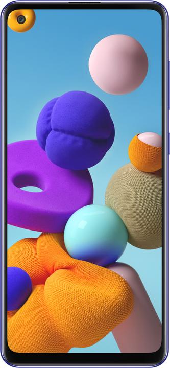 Actual product image Samsung Galaxy A21s (32 GB, Blue, 6.50", Dual SIM, 48 Mpx, 4G)