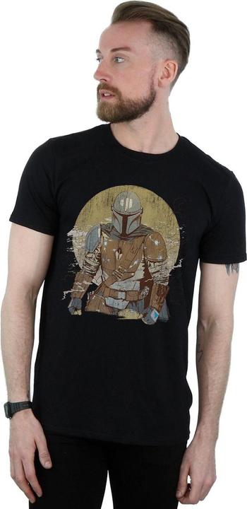 Produktbild Star Wars The Mandalorian Distressed Warrior TShirt (XL)