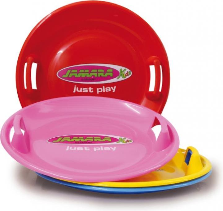 Actual product image Jamara 460370 - Plate sled - Yellow - Both sexes - 60 cm