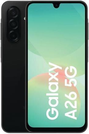 Actual product image Samsung Galaxy A26 (256 GB, Black, 6.70", Dual SIM, 50 Mpx, 5G)